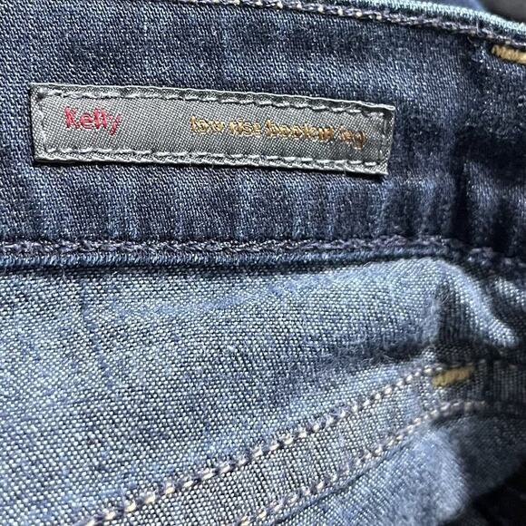 Citizens of Humanity Kelly Low Rise Bootcut Jeans Size 26 Dark Wash Stretch - Picture 5 of 7